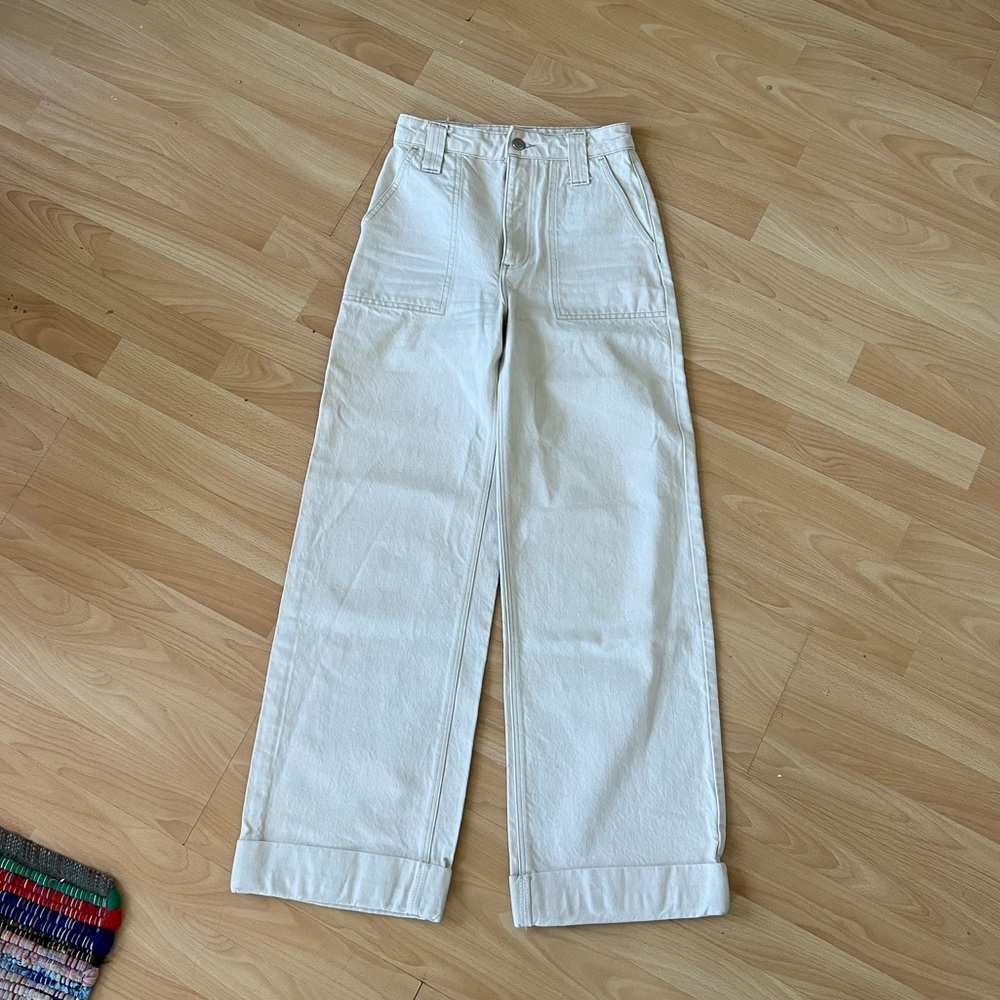 TOPSHOP cotton workwear pant